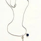 The Shelby Initial Birthstone Necklace